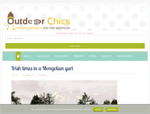Tablet Screenshot of outdoorchics.com
